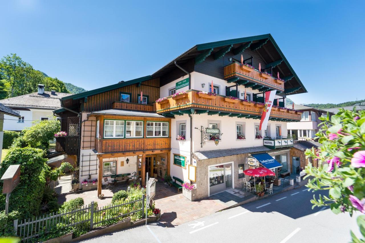 Hotel-Garni Schernthaner Sankt Gilgen Esterno foto