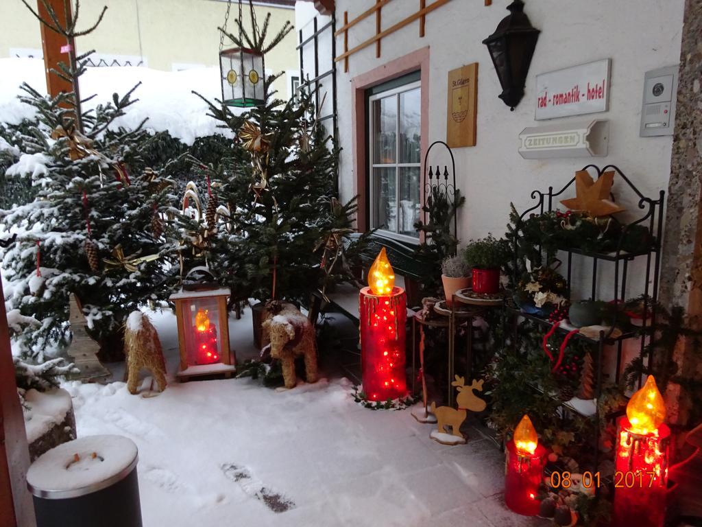 Hotel-Garni Schernthaner Sankt Gilgen Esterno foto