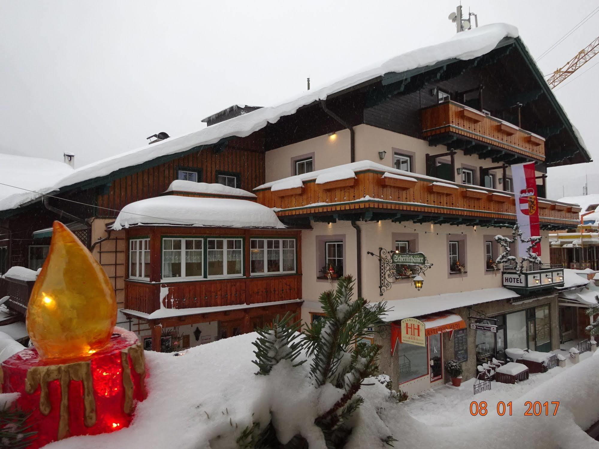 Hotel-Garni Schernthaner Sankt Gilgen Esterno foto