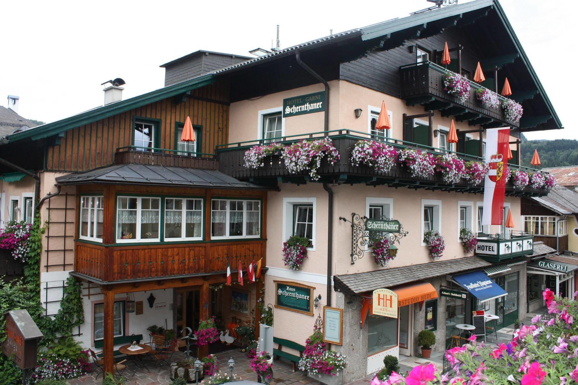 Hotel-Garni Schernthaner Sankt Gilgen Esterno foto