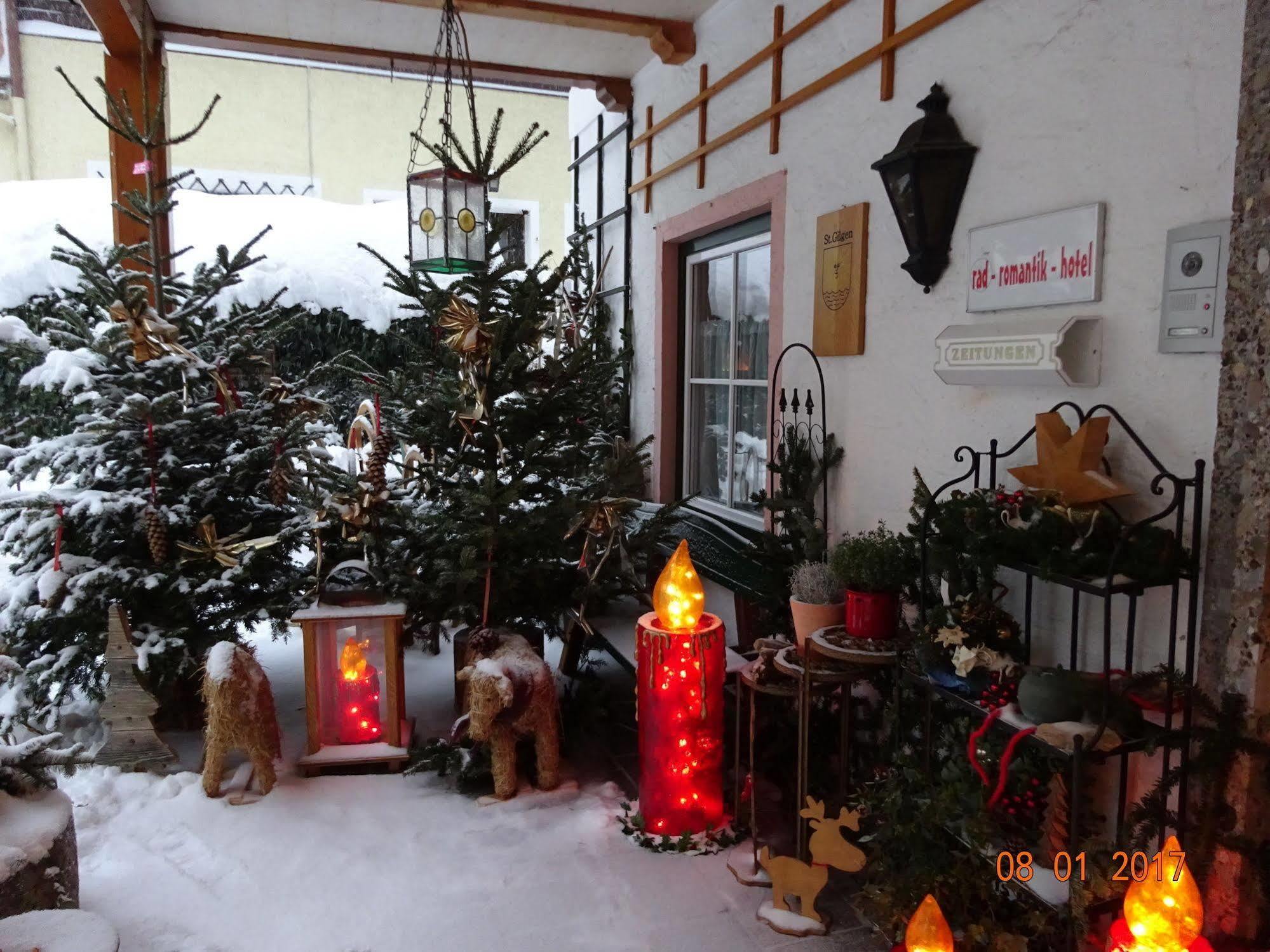 Hotel-Garni Schernthaner Sankt Gilgen Esterno foto